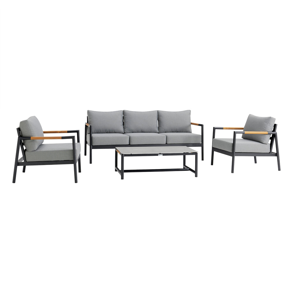 Crown Outdoor 4PC Conversation Set