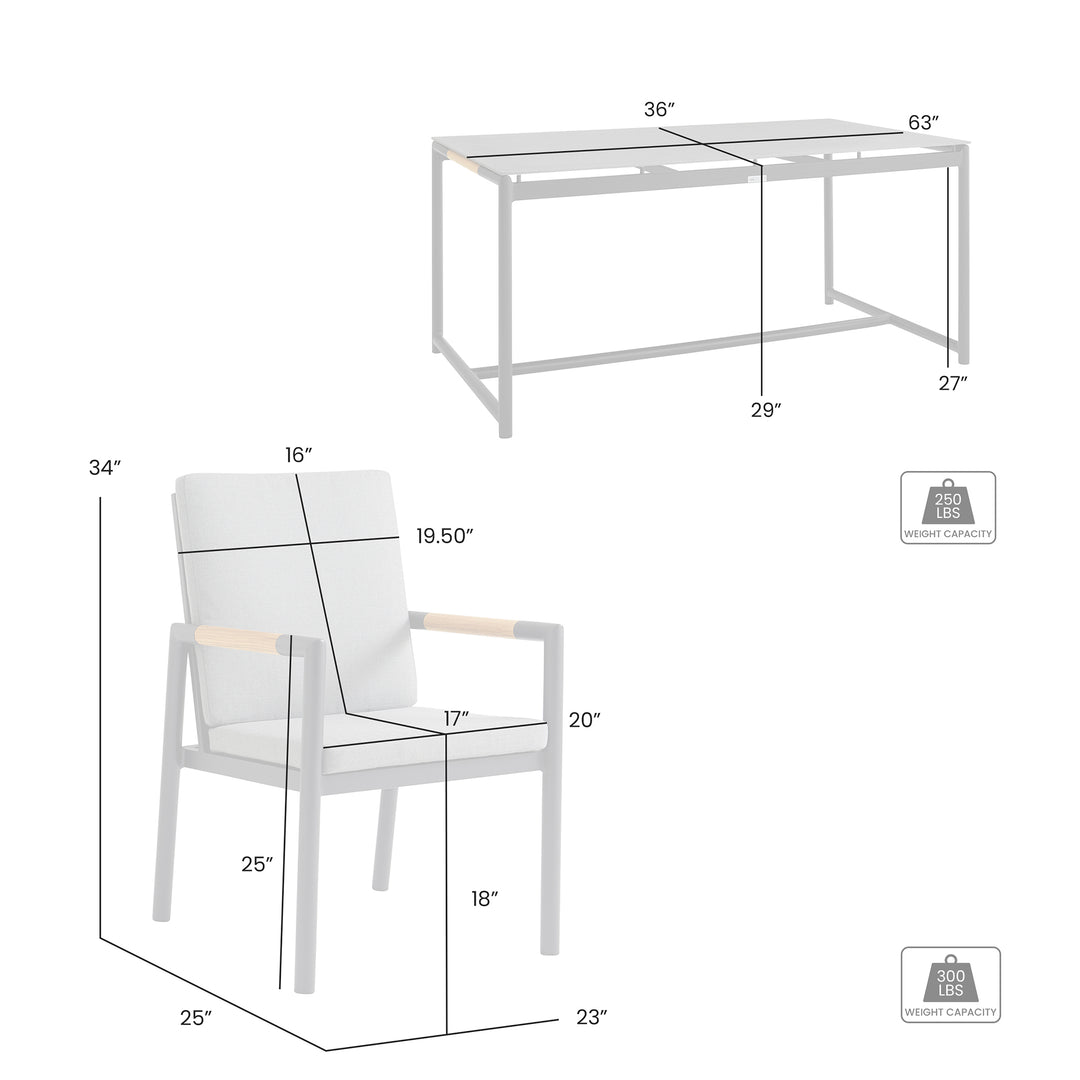 Crown Outdoor Dining Set