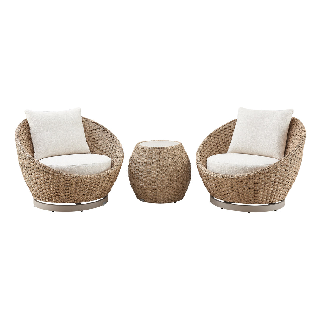 Kobalt 3-Piece Outdoor Conversation Set