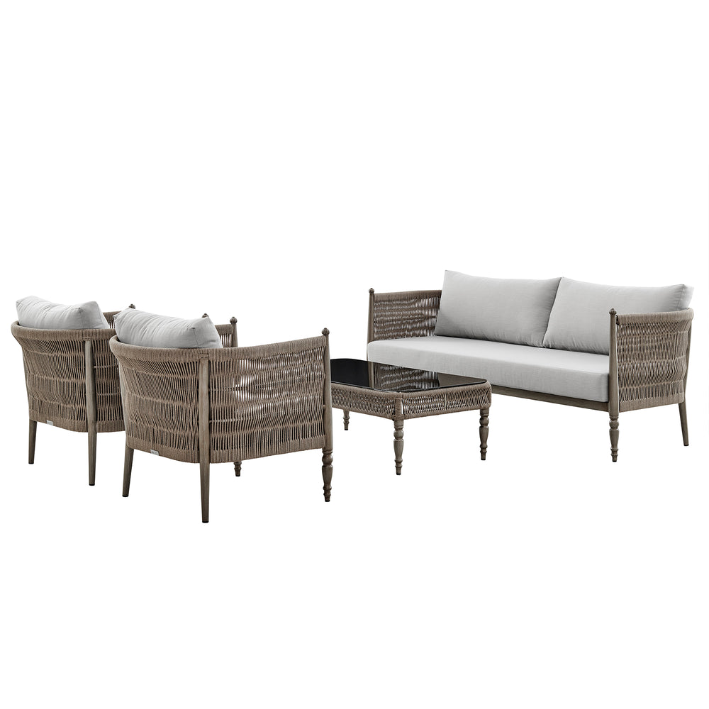 Safari Outdoor 4PC Conversation Set