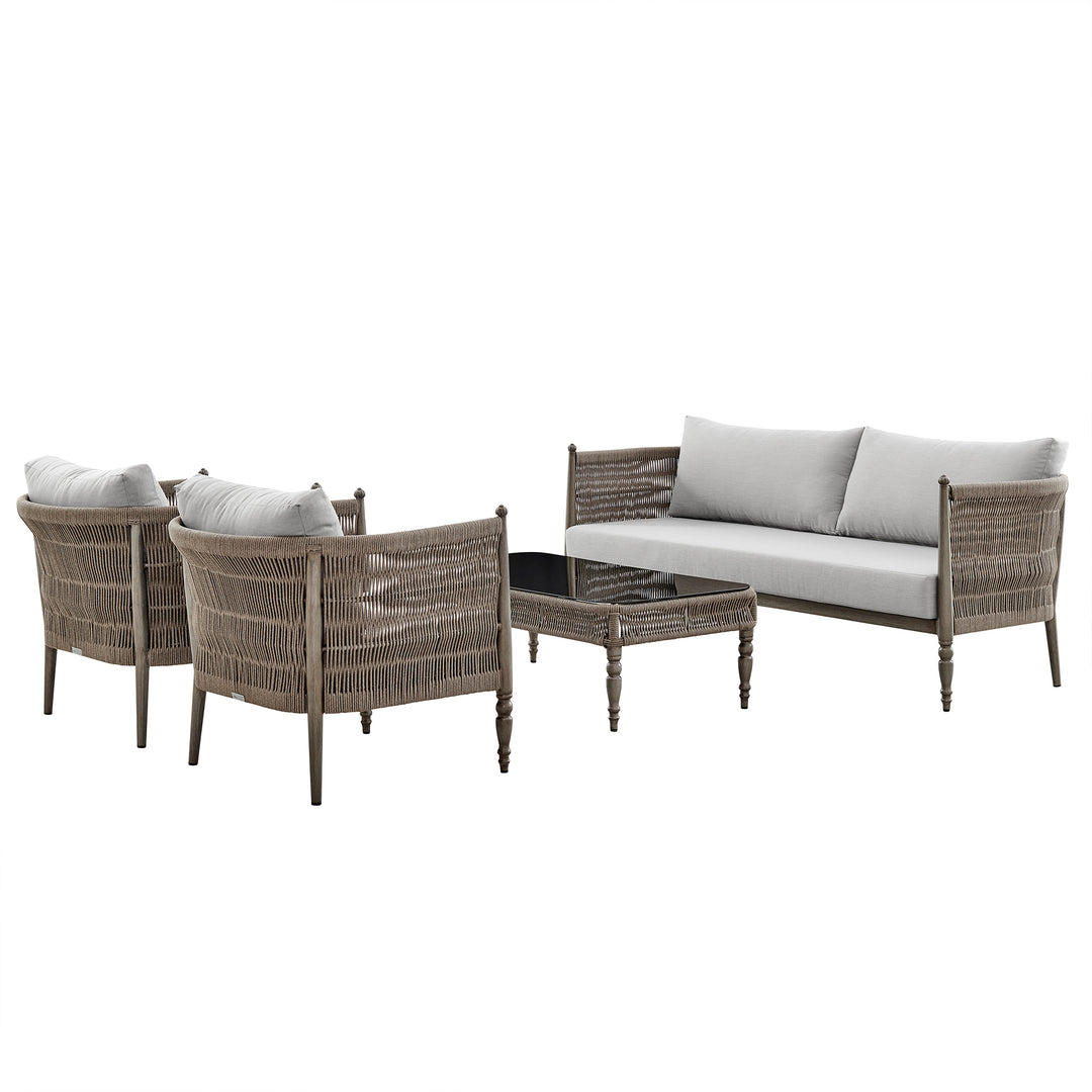 Safari Outdoor 4PC Conversation Set