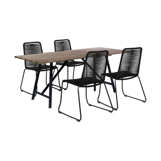 Frinton & Shasta Outdoor Dining Set