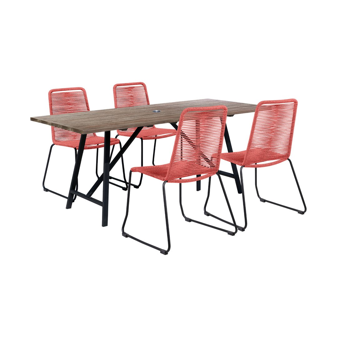 Frinton & Shasta Outdoor Dining Set