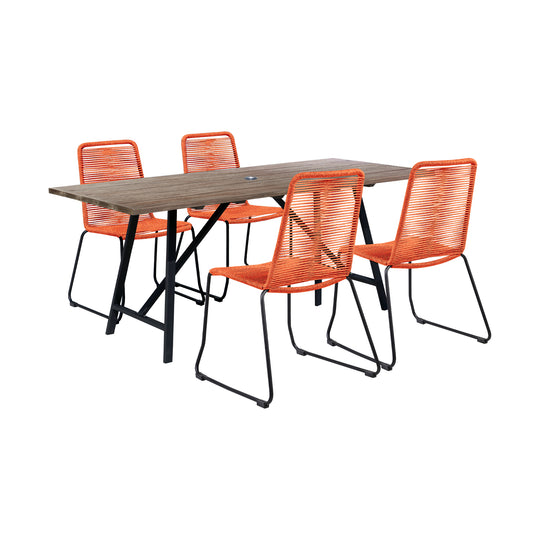Frinton & Shasta Outdoor Dining Set