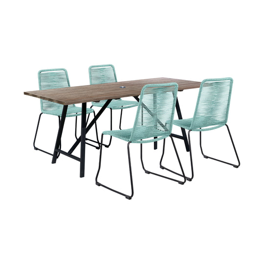 Frinton & Shasta Outdoor Dining Set