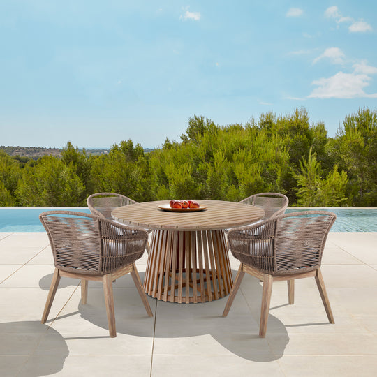 Escondido and Tutti Frutti Outdoor Dining Set