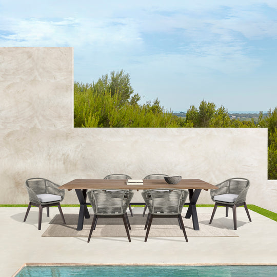 Glendora and Tutti Frutti 7-Piece Outdoor Dining Set