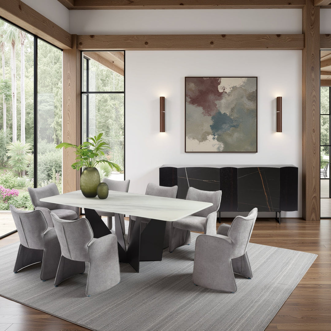 Olivia/Alicia Dining Set 7pc