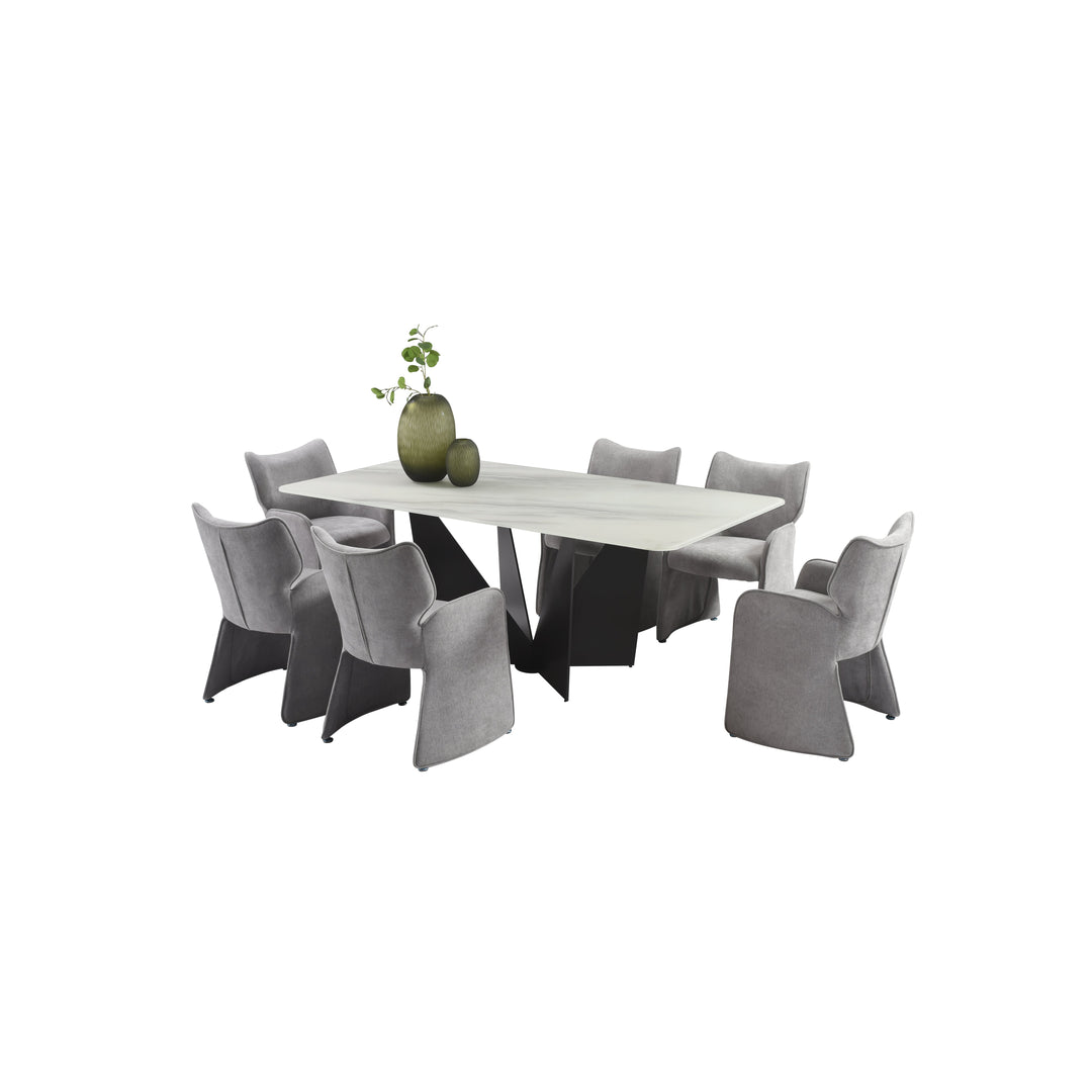 Olivia/Alicia Dining Set 7pc
