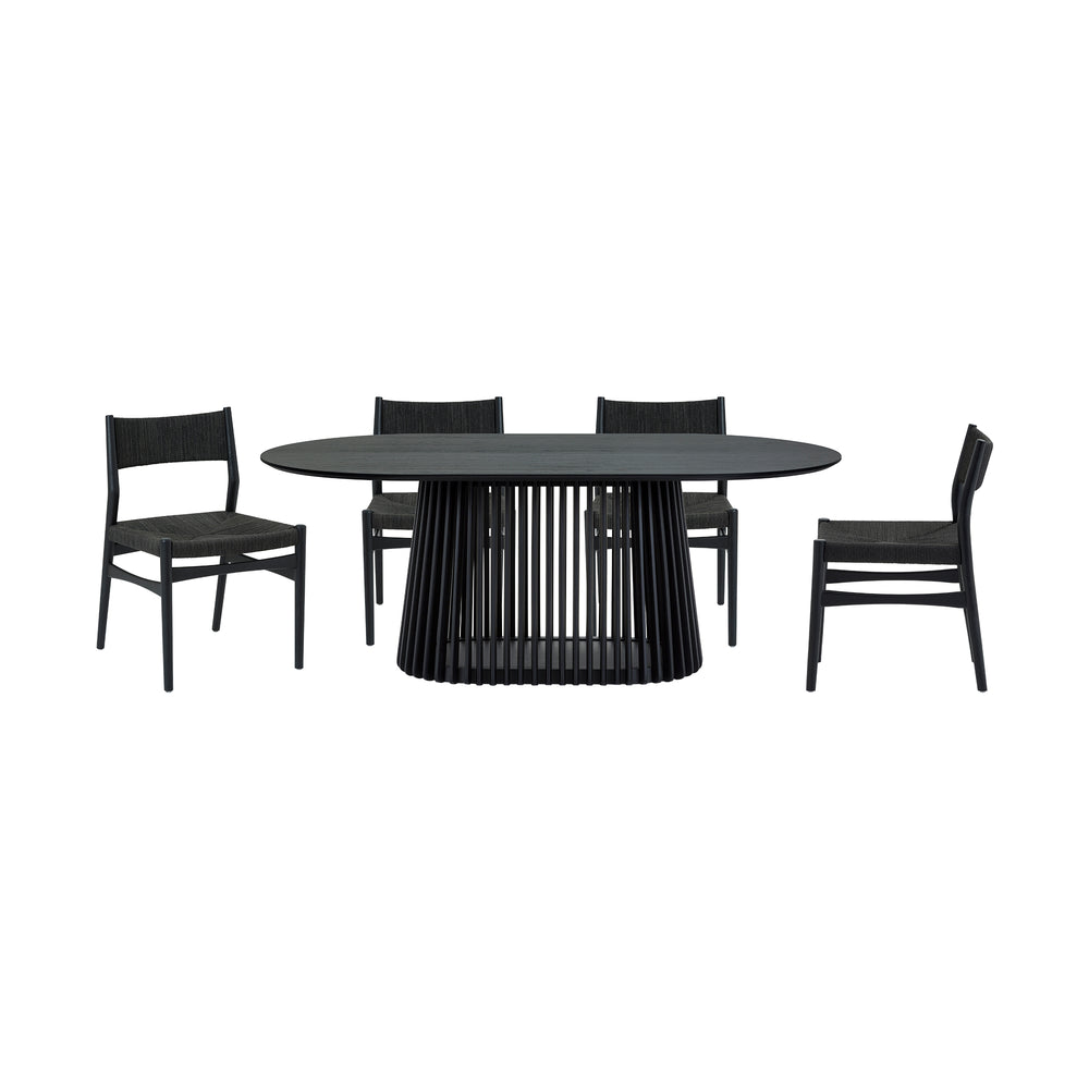Pasadena / Erie 5 Piece Oval Dining Set