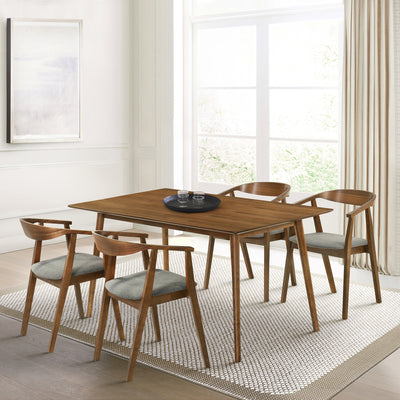 Westmont Santana 5 Piece Wood Dining Set