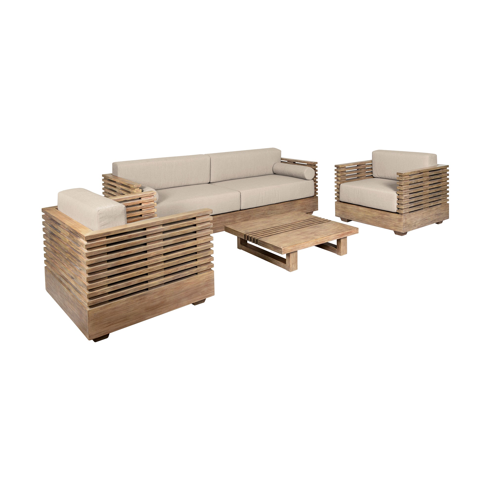 Vivid Outdoor Conversation Set – Armen Living
