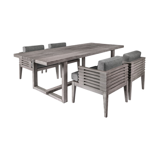 Vivid 5-Piece Outdoor Dining Set