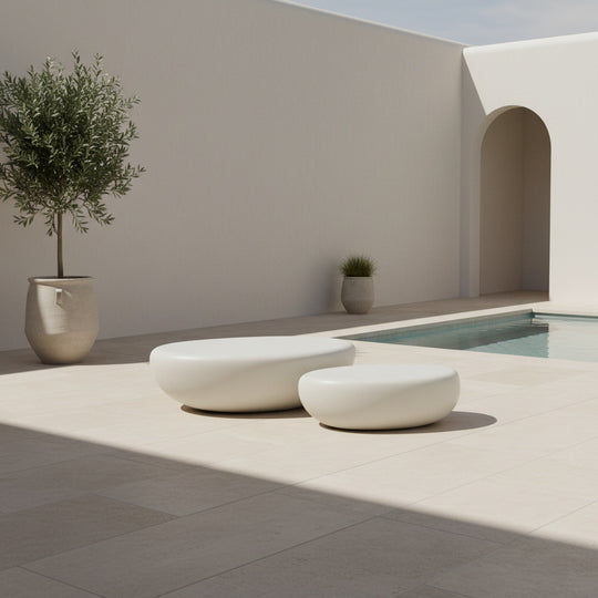 Zenstone Indoor Outdoor 2-Piece Coffee Table Set