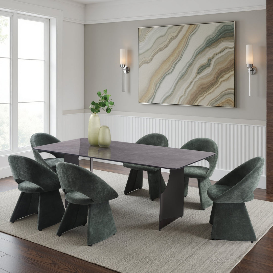 Zoey/Angelina Dining Set 7pc