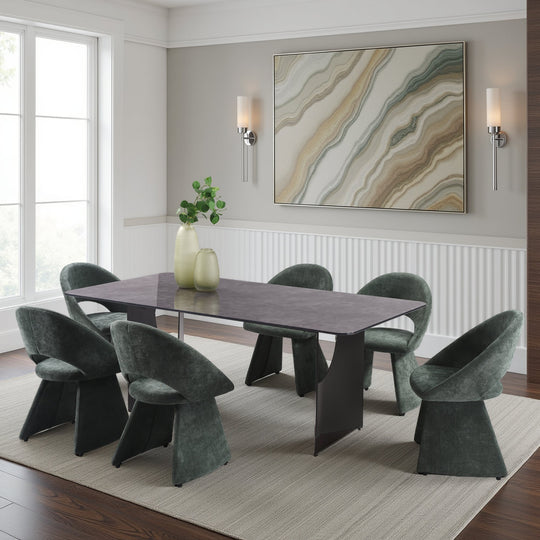Zoey/Angelina Dining Set 7pc