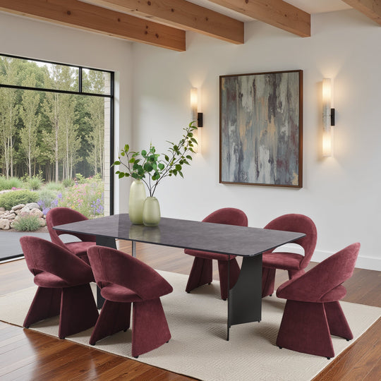 Zoey/Angelina Dining Set 7pc