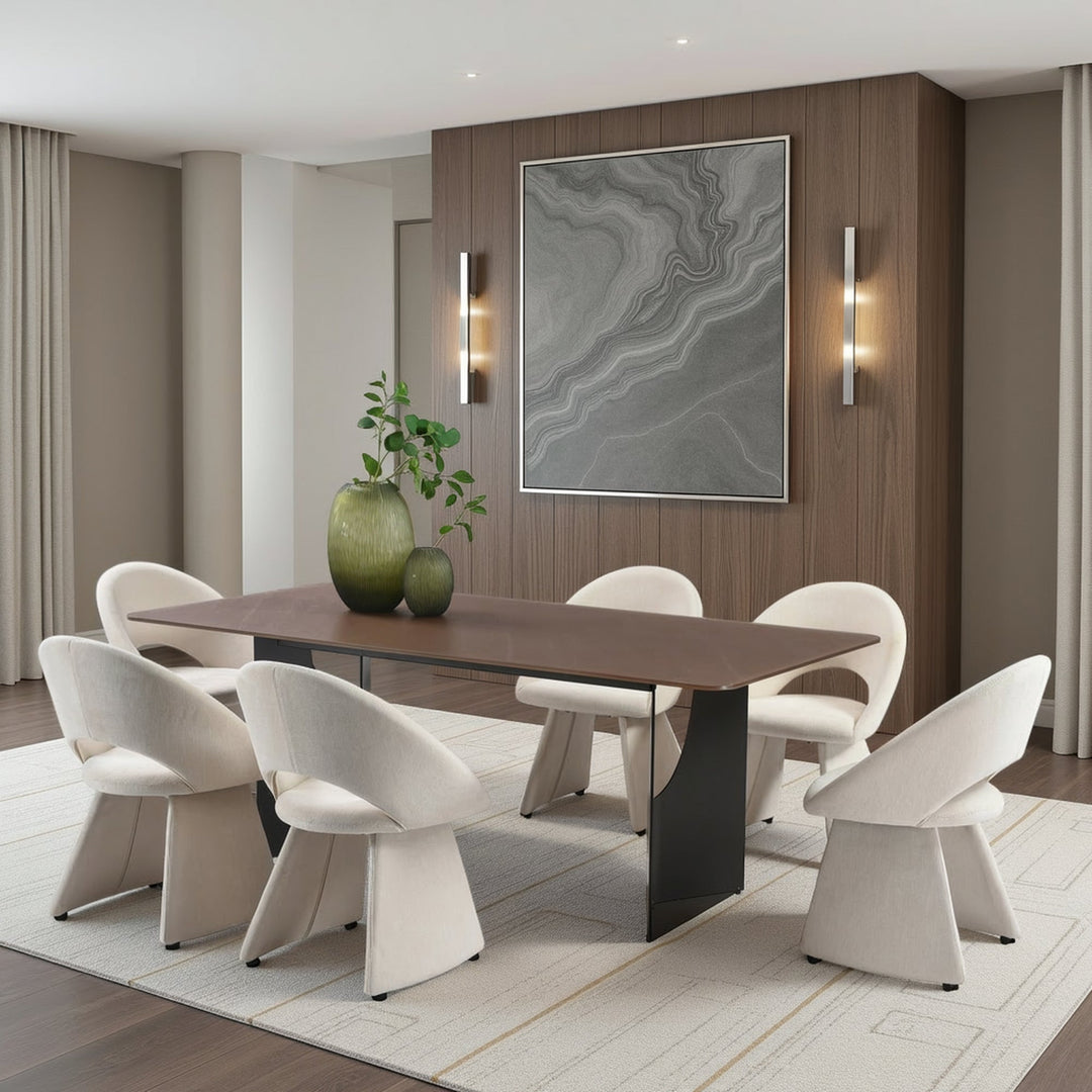 Zoey/Angelina Dining Set 7pc