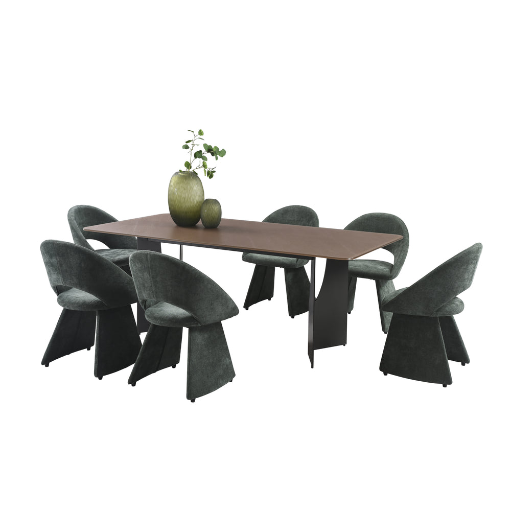 Zoey/Angelina Dining Set 7pc