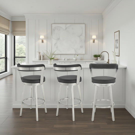 Bryant Leather Barstool