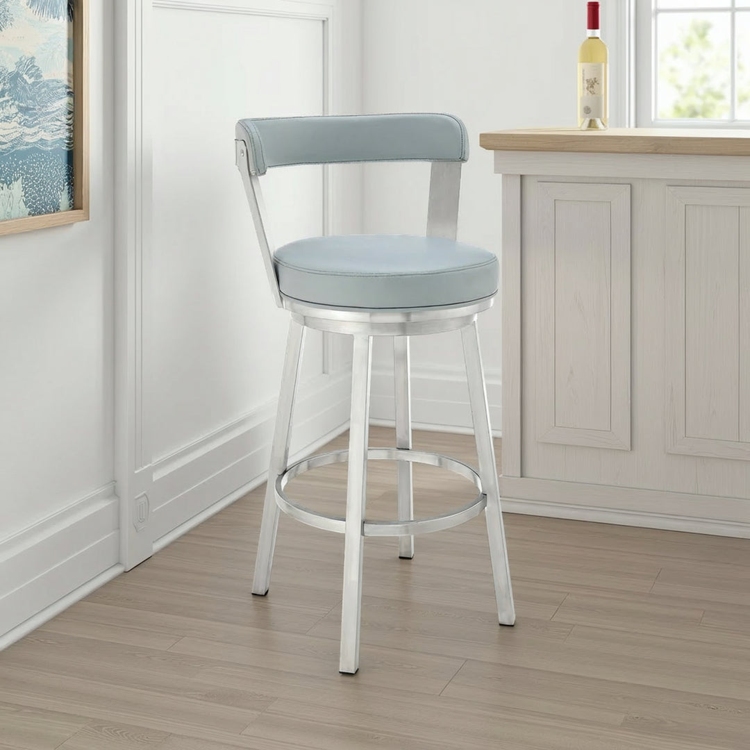 Bryant Leather Barstool