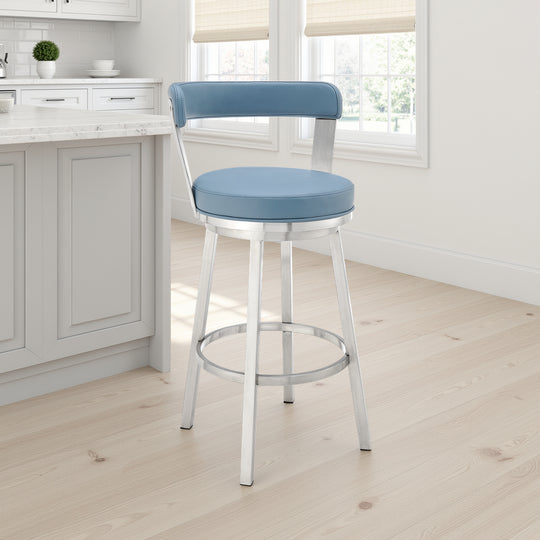 Bryant Leather Barstool