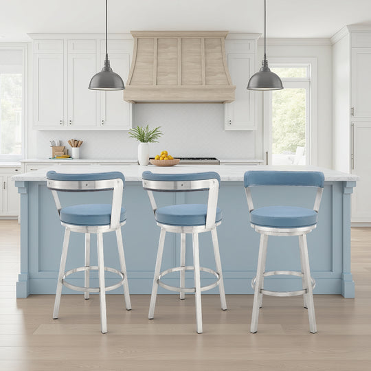 Bryant Leather Barstool