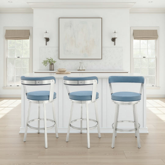 Bryant Leather Barstool