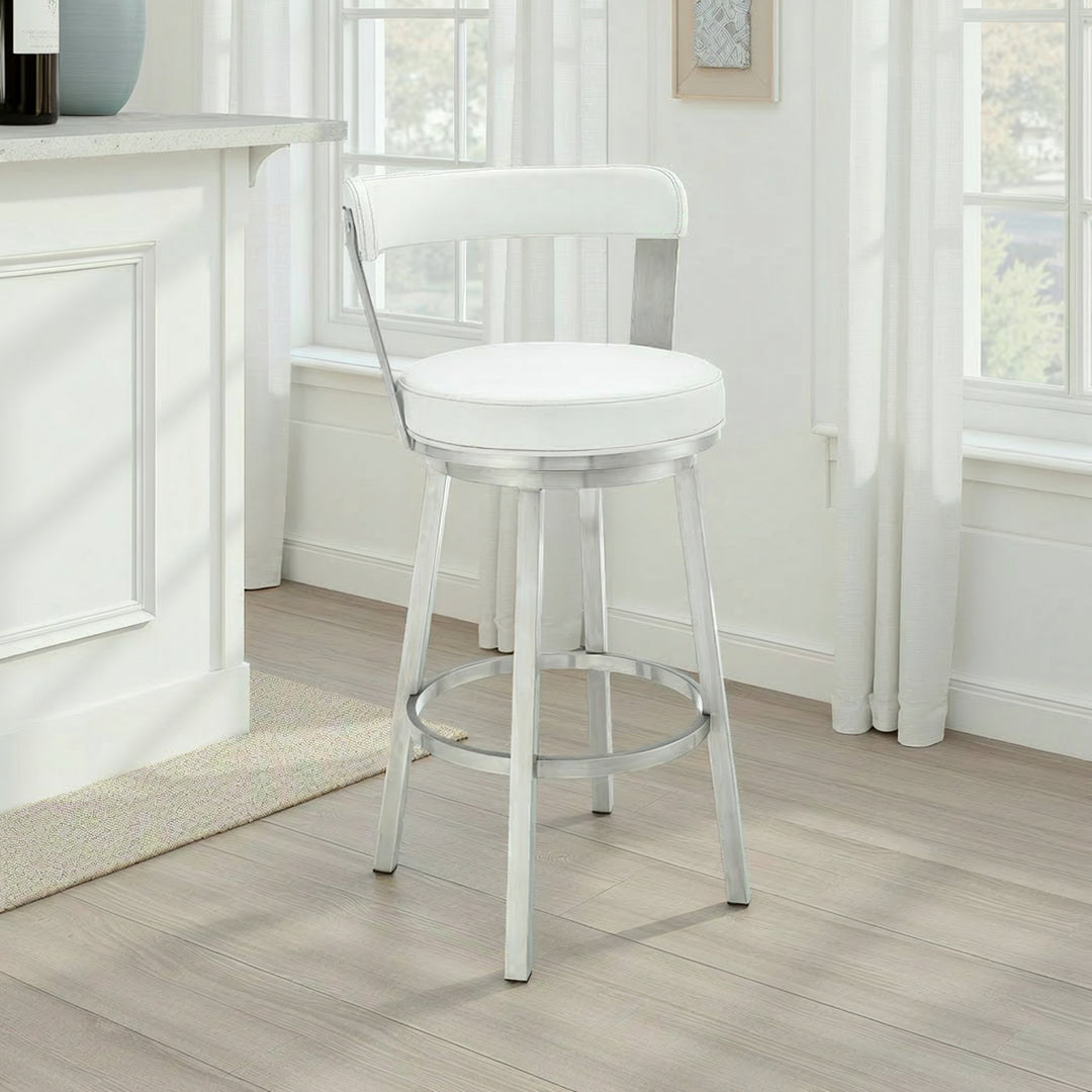 Bryant Leather Barstool
