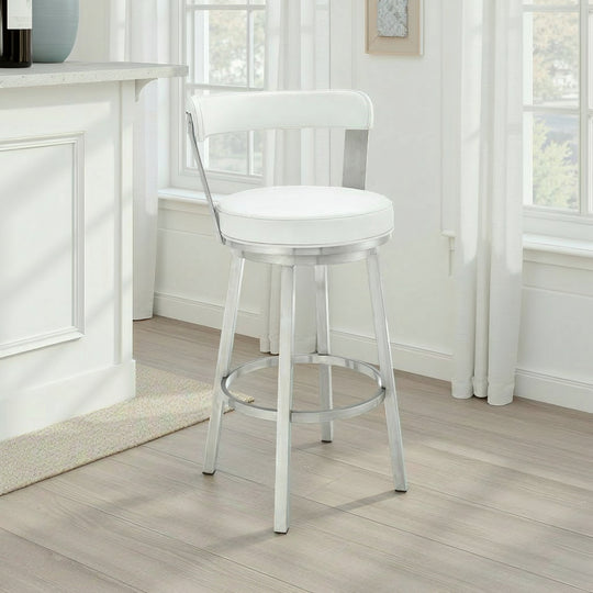 Bryant Leather Barstool