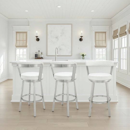 Bryant Leather Barstool
