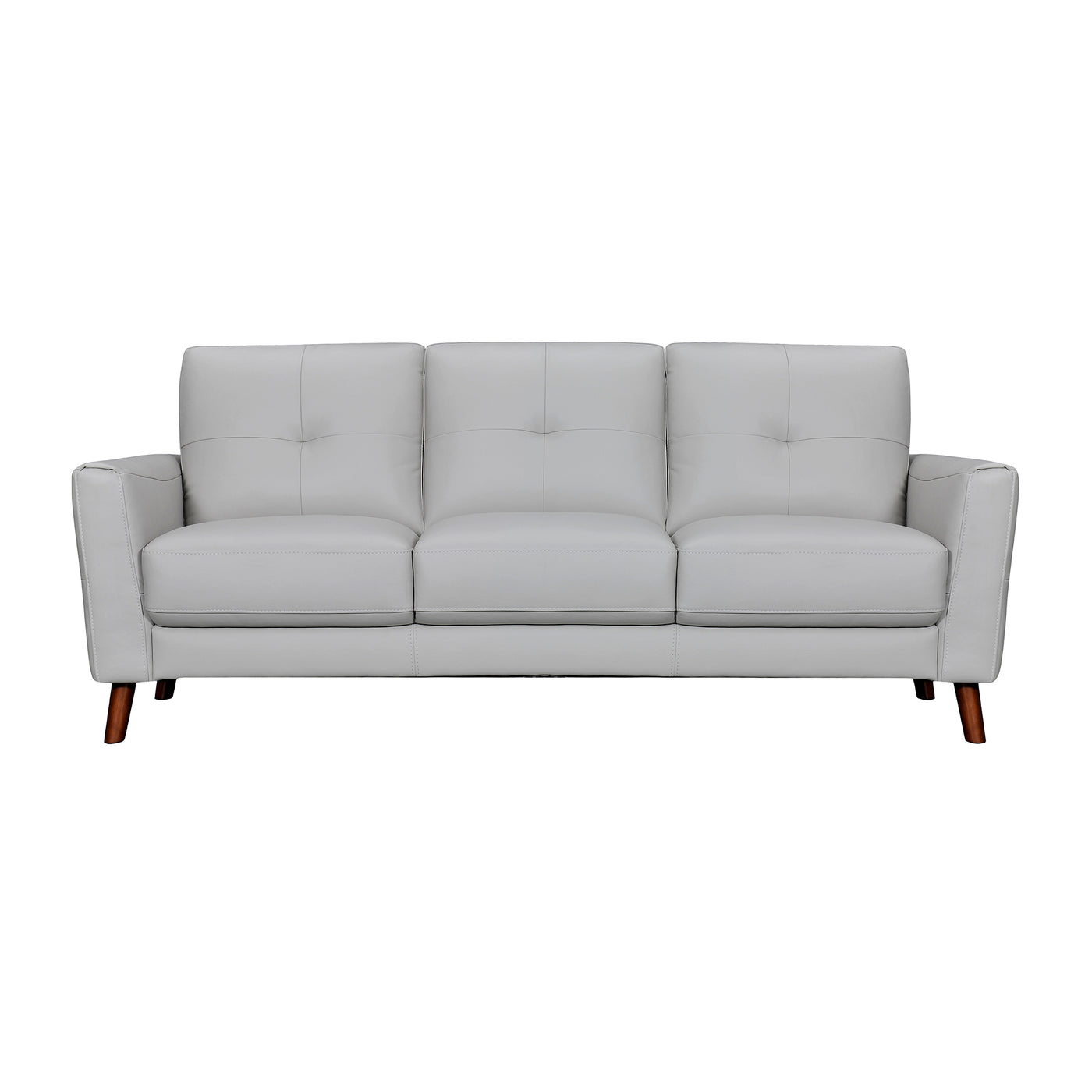 Almafi 82 in. Leather Sofa