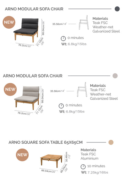Arno Outdoor Lounge Chair