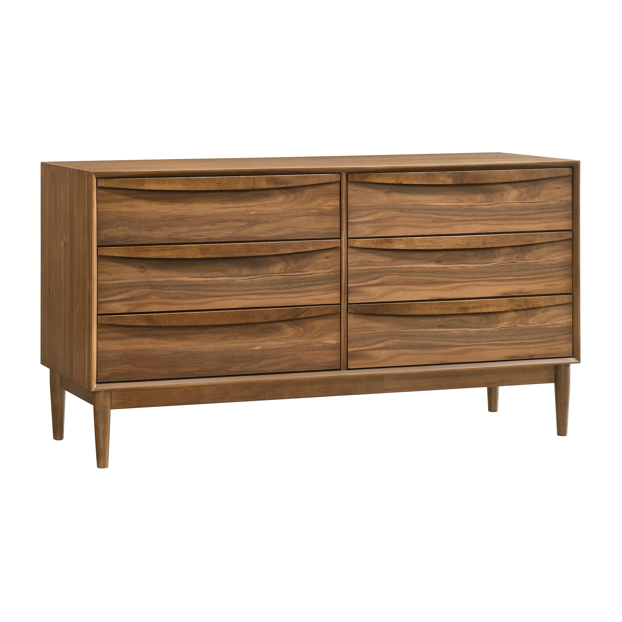 Artemio 6 Drawer Wood Dresser – Armen Living