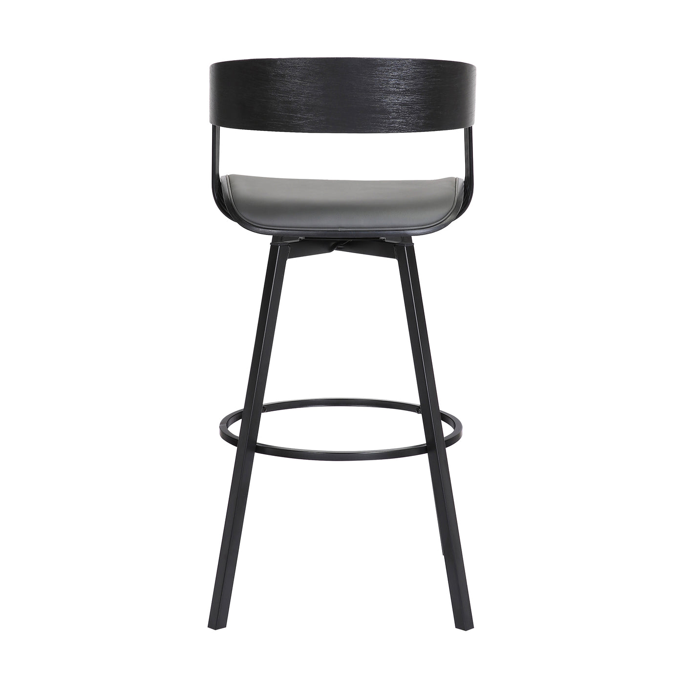 Athena Upholstered Swivel Barstool