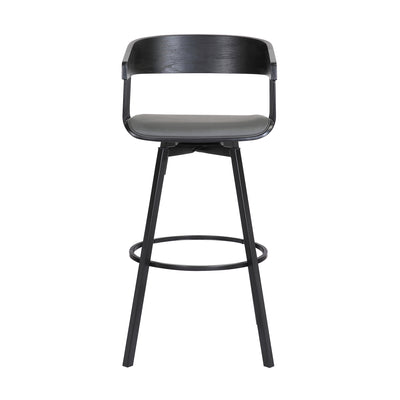 Athena Upholstered Swivel Barstool