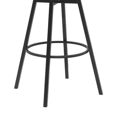 Athena Upholstered Swivel Barstool