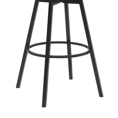 Athena Upholstered Swivel Barstool