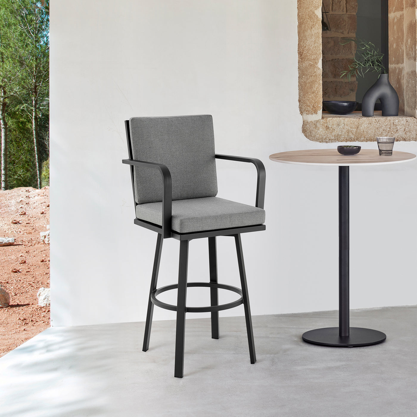 Arnauld Outdoor Bar Stool