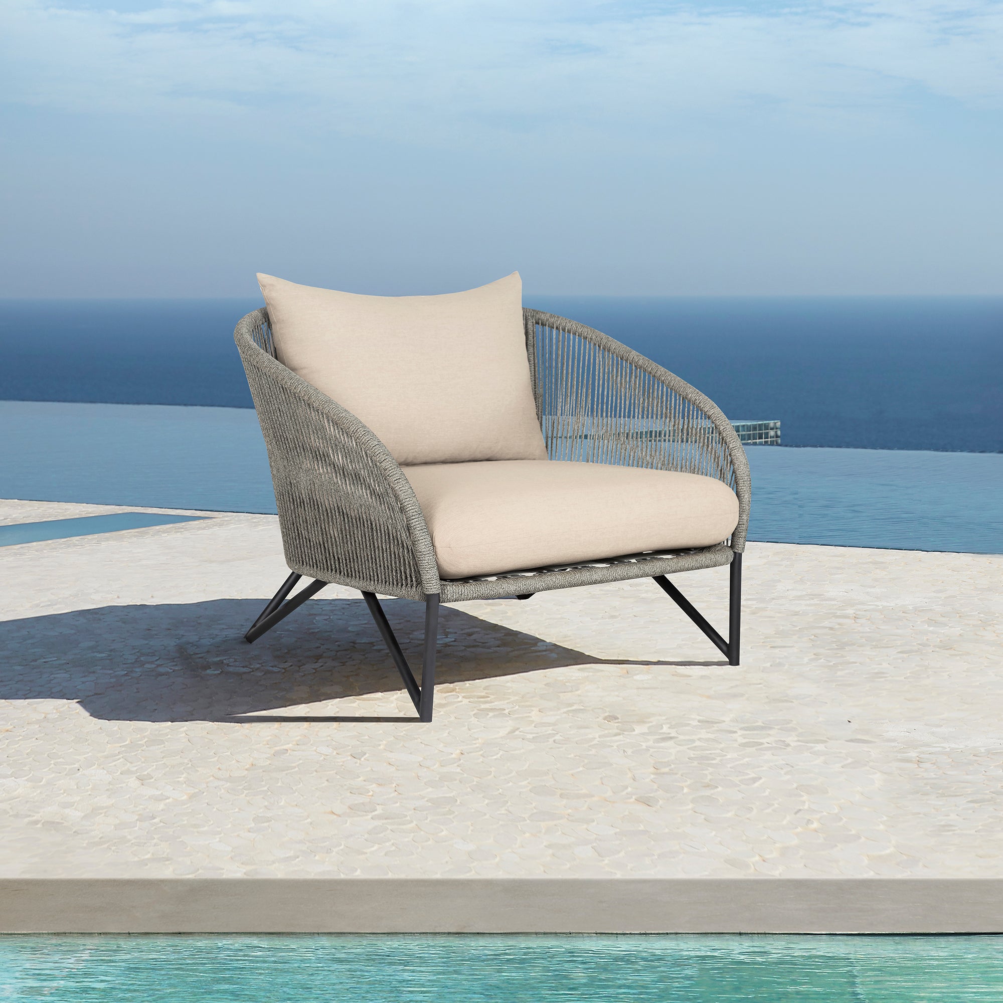 armen living Benicia Outdoor Chair