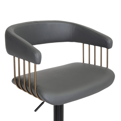Calista Upholstered Adjustable Barstool