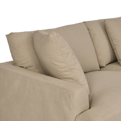 Ciara Upholstered 3 Piece Sectional Sofa