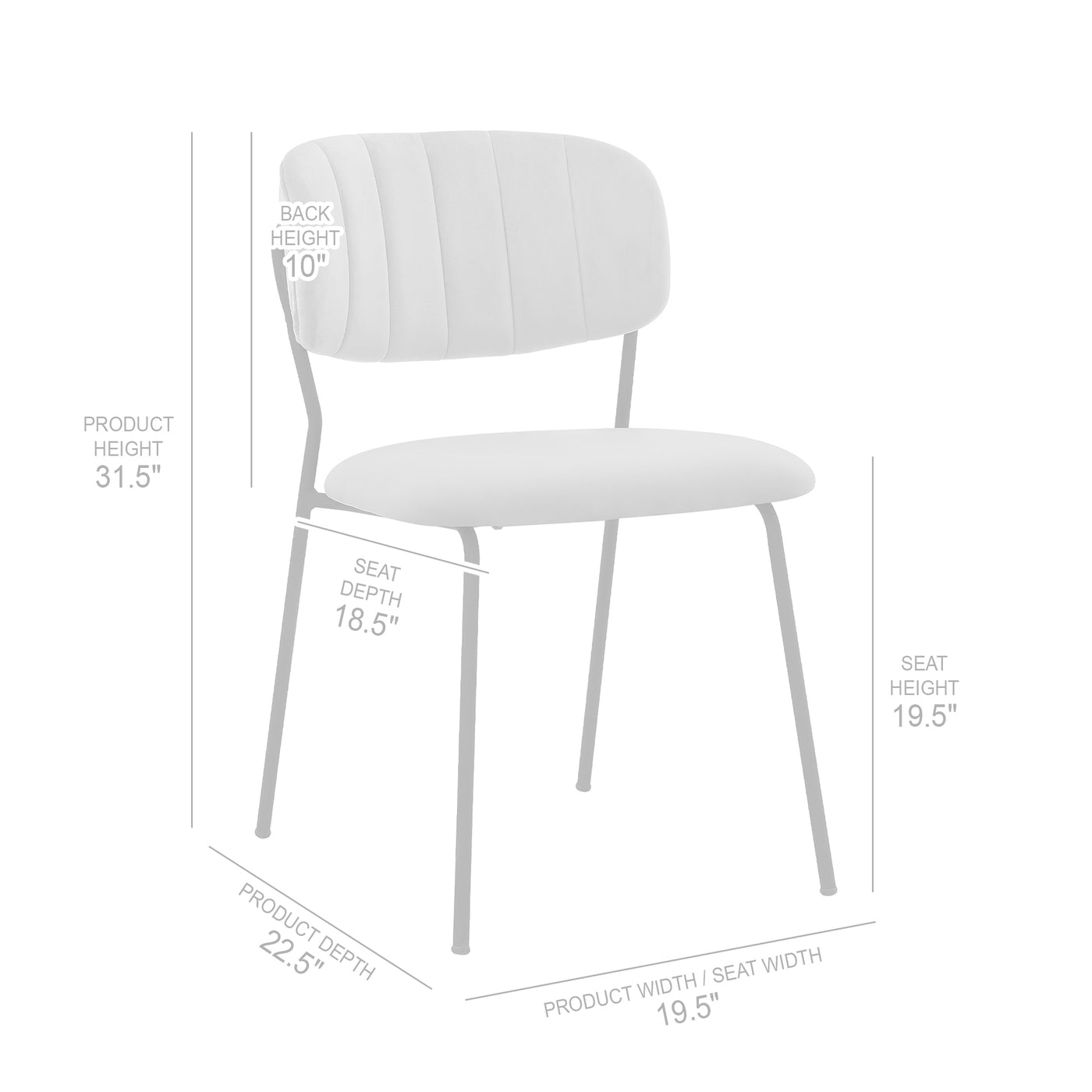 Carlo Dining Chair Set of 2