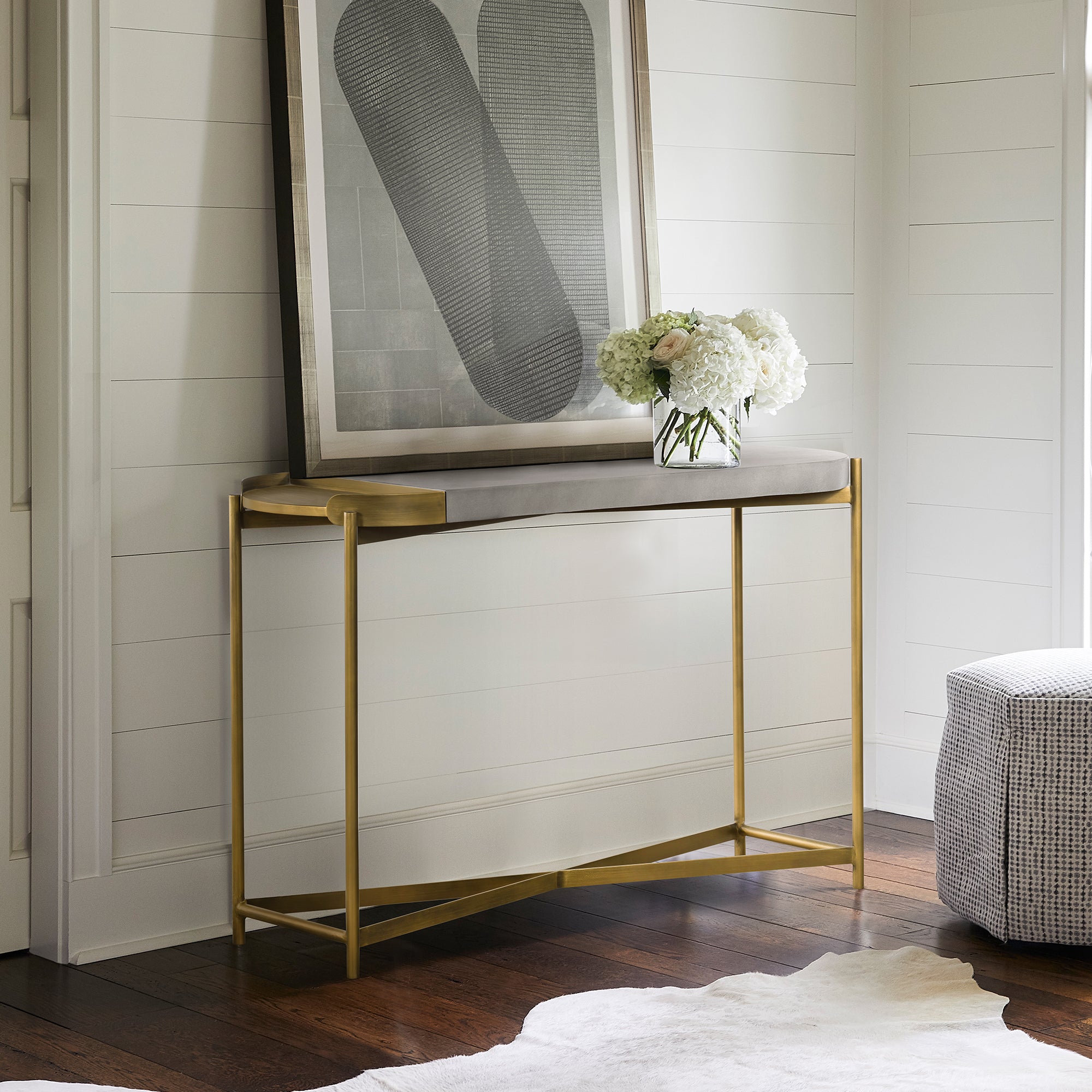 armen living Dua Console Table
