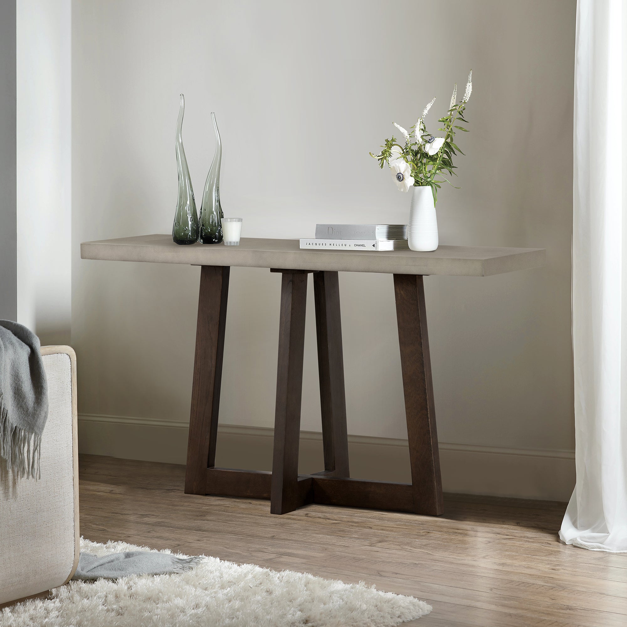 armen living Elodie Console Table