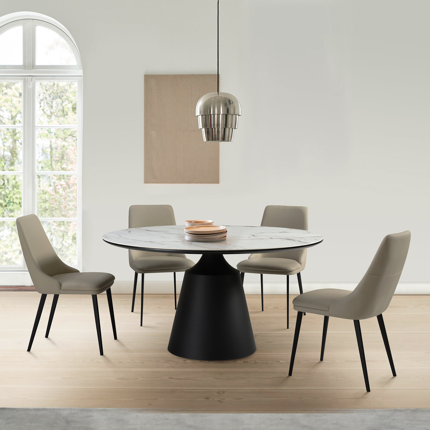 Genesis Upholstered Dining Chair Set of 2