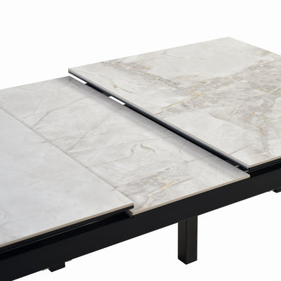 Giana Stone Extendable Dining Table