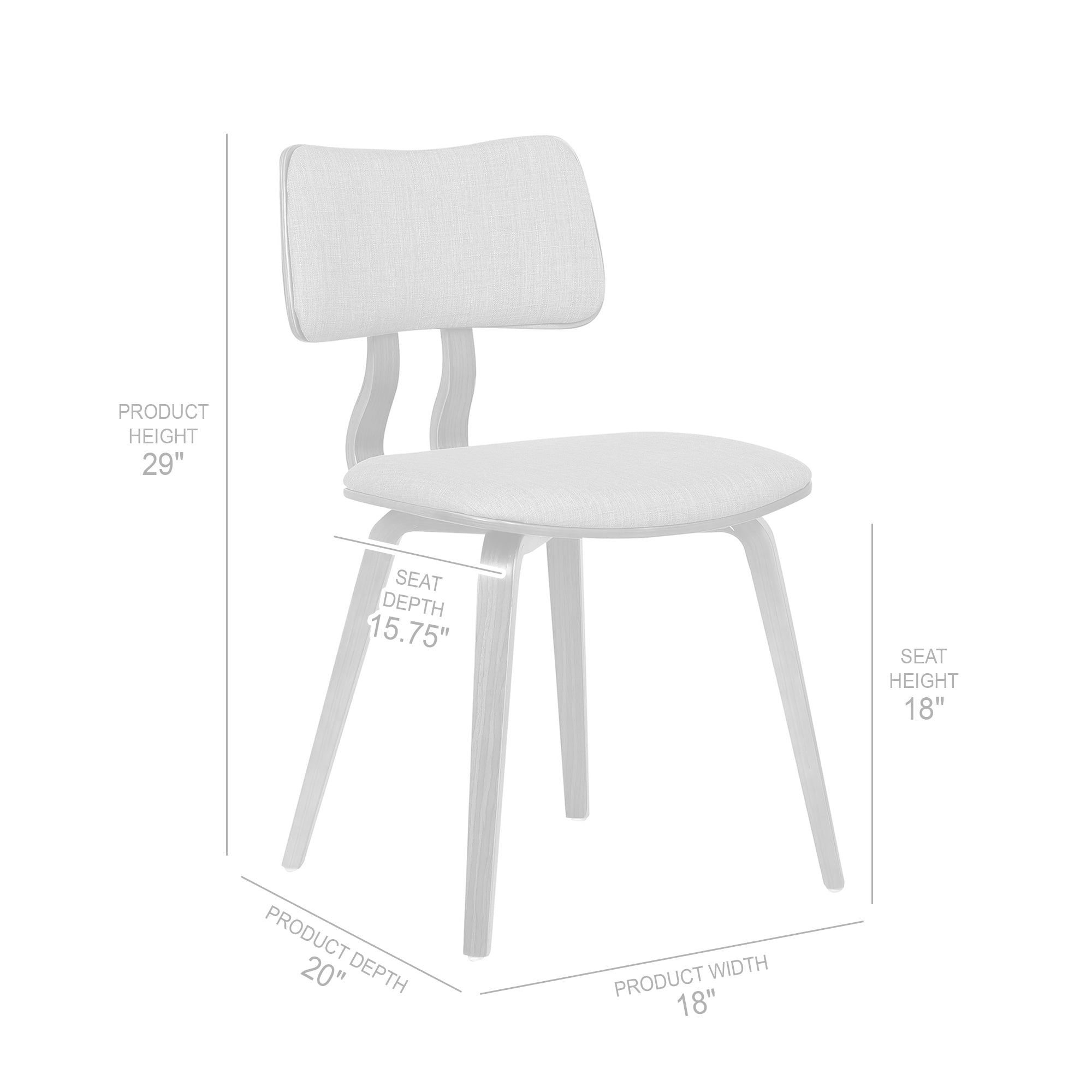 Jaguar Dining Chair – Armen Living