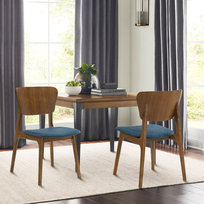 Kalia Upholstered Wood Dining Chair - Set of 2