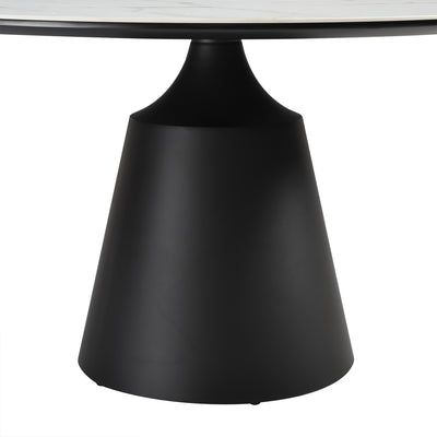 Knox Round Stone Dining Table